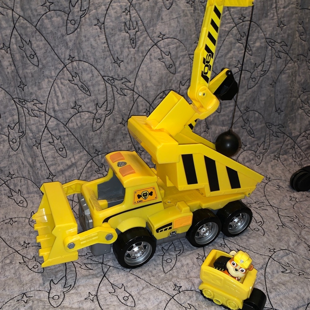 Paw Patrol Rubble Ultimate Construction Truck
